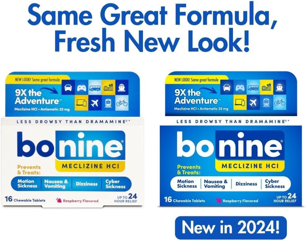 Bonine for Motion Sickness Relief, Sea Sickness