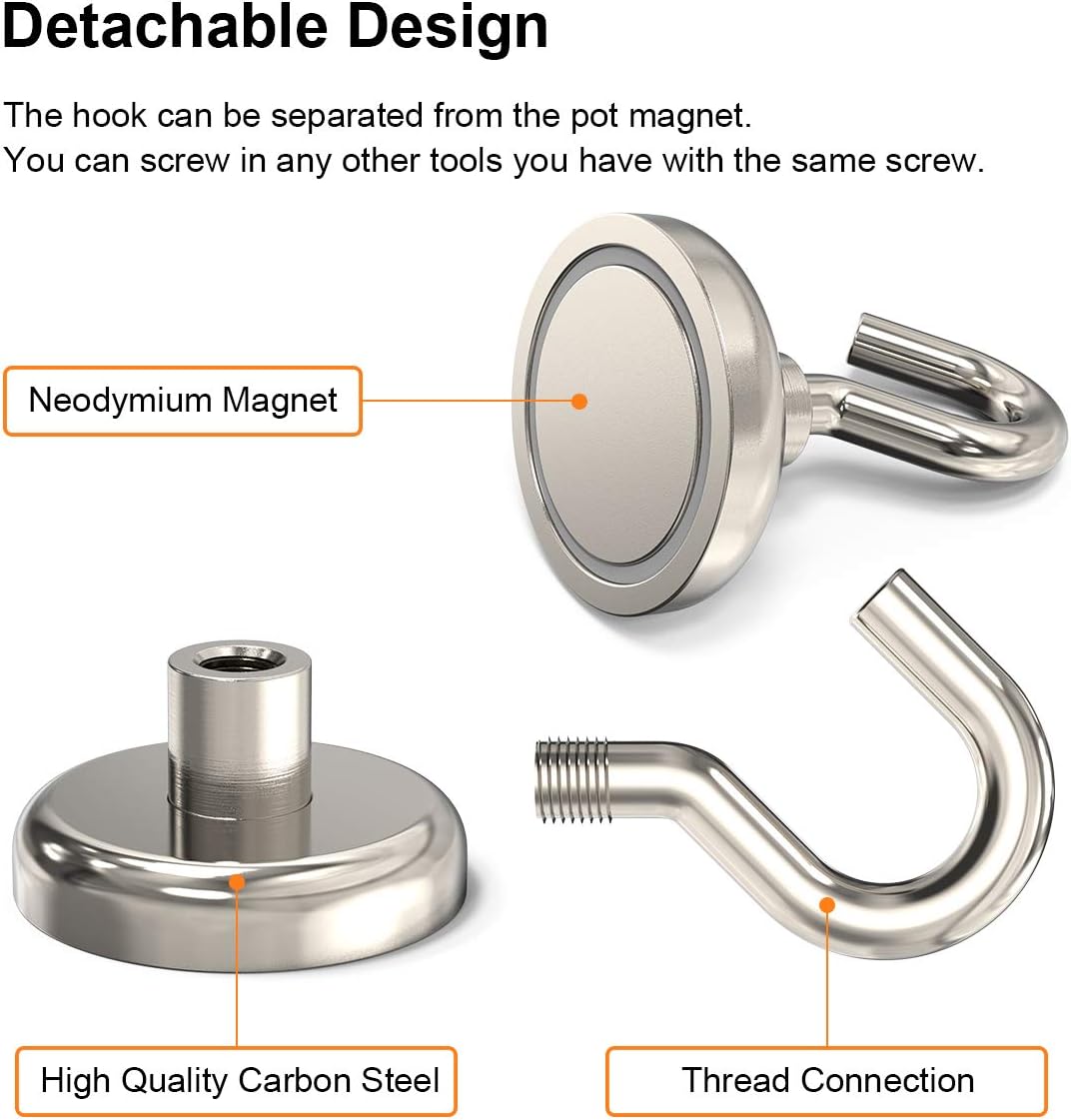 Heavy Duty Magnetic Hooks