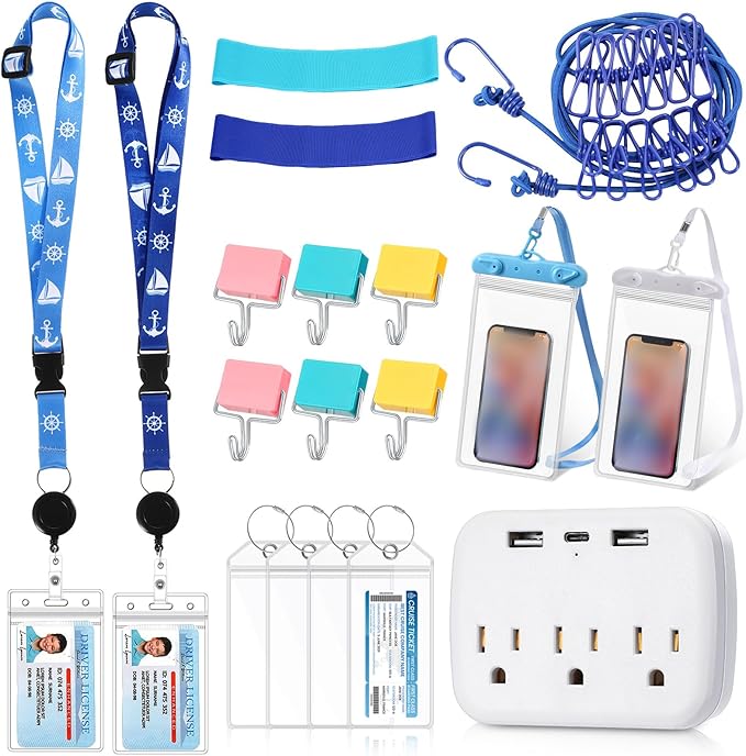 18-piece cruise accessory set